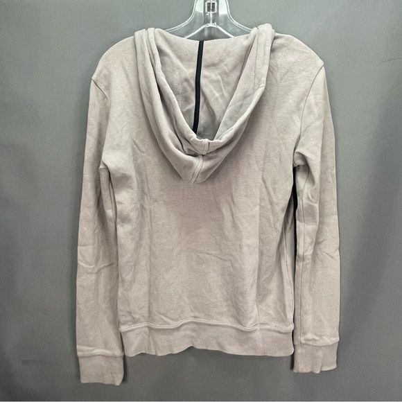 ARMANI EXCHANGE XS grey zip up sweater with hood and eagle logo - Picture 6 of 11